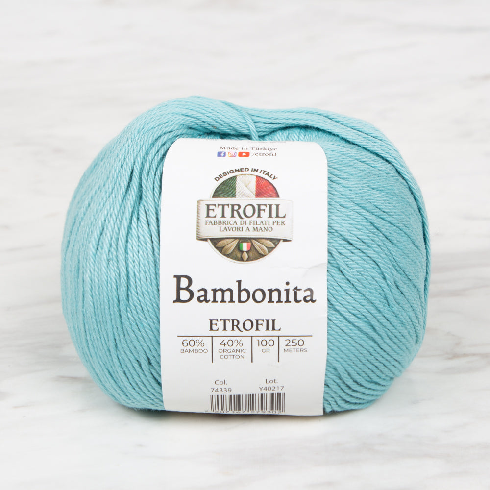 Etrofil Bambonita Yeşil El Örgü İpi - 74339